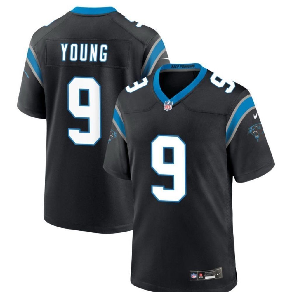 Nike Carolina Panthers Bryce Young Jersey Black XXXL NWT IN PACKAGE